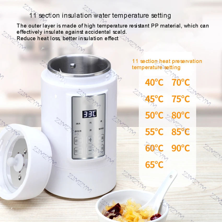 

700ml Electric Kettle Household Mini Travel Portable Electric Boiling Water Healthy Pot Stainless Steel Hot Drinking Water Pot