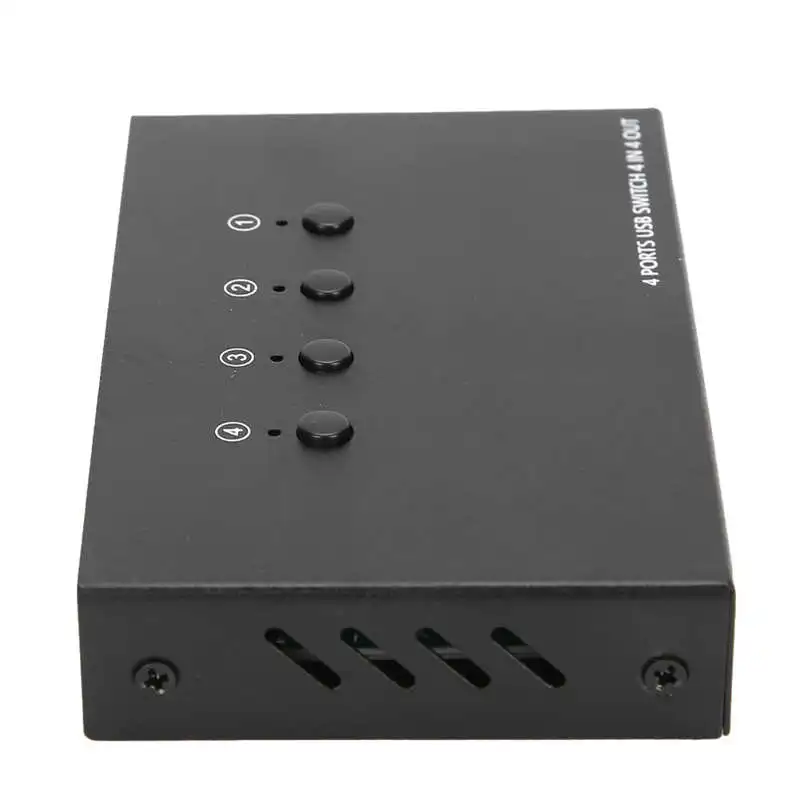 USB переключатель для клавиатуры и мыши компьютерные принадлежности 4 импорта