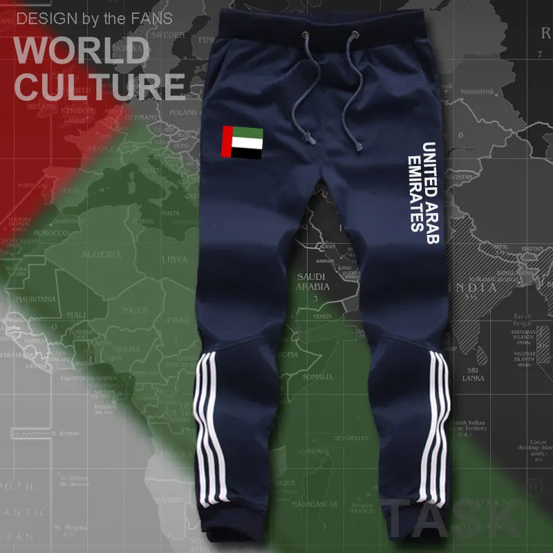 

Plus M-8XL United Arab Emirates Mens Shorts Beach New men's Board Shorts Flag Workout Zipper Pocket Sweat 2021 Cotton ARE UAE