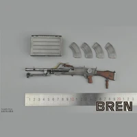 16 scale soldier weapon accessory bren light machine gun wwii military model toy equipment for 12%e2%80%99%e2%80%99 action figure collectible