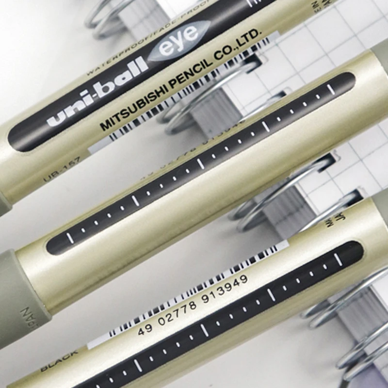 12 шт./лот ручка для роллербола 0 7 мм одношариковая глаз водостойкая на выбор с