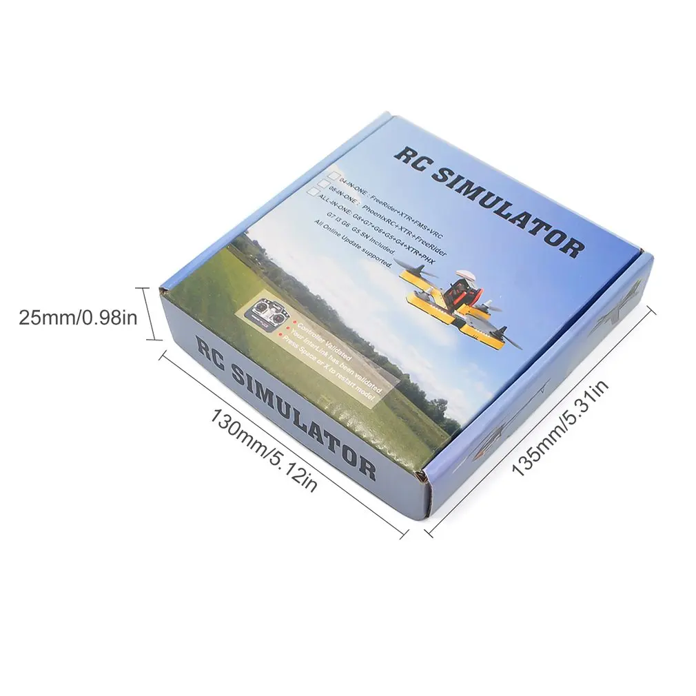 USB-кабель для симулятора полета 22 в 1 поддержка Realflight G7 phoenix 5 0 FPV-дрона Flysky i6x FUTABA