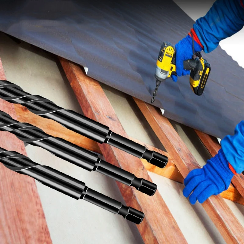 

10Pcs 6mm and 8mm Carbide Masonry Drill Bits Concrete Drill Bit Set for Tile Brick Plastic and Wood Wall Mirror Ceramic