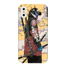 Japan samurai comic style phone case for iphone 12 11 pro max xs 8 plus 7 xr se 2020 6s huawei p40 pro 50 xiaomi oppo back cover