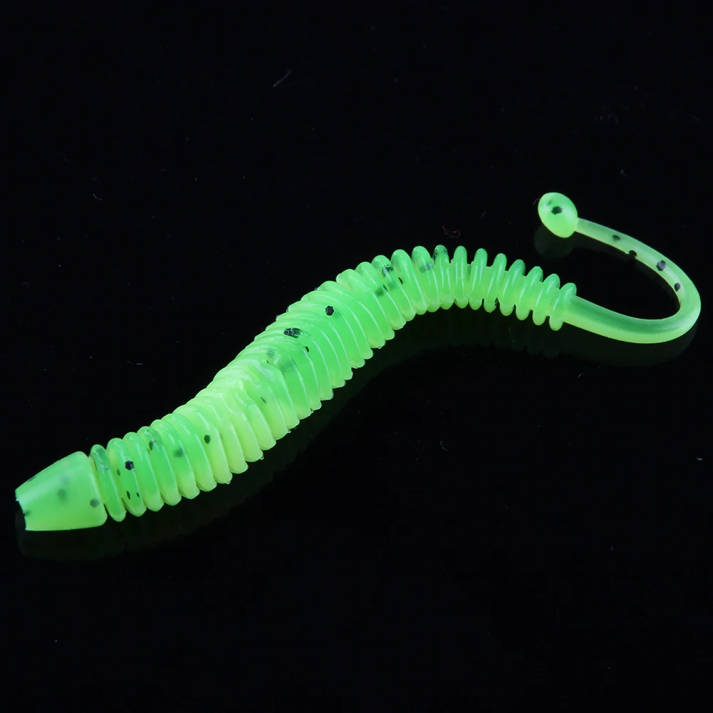 Палисандр 10 шт. длинный хвост червь плавающие приманки личинки ультра мягкие