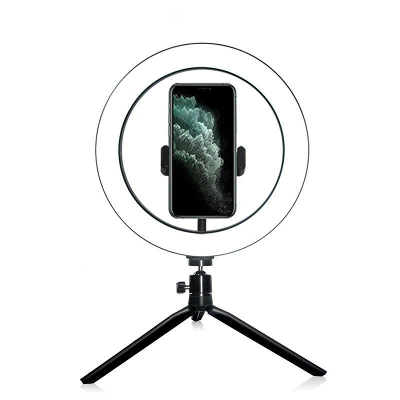 

26cm Photography Lighting Led Selfie Ring Light Phone Bluetooth Remote Lamp Photo Ring light Tripod Holder For