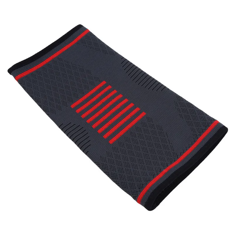 

aGray Basketball Riding Knee Protectors Fitness Running Cycling Knee Support Braces Elastic Nylon Sport Compression Knee Pad