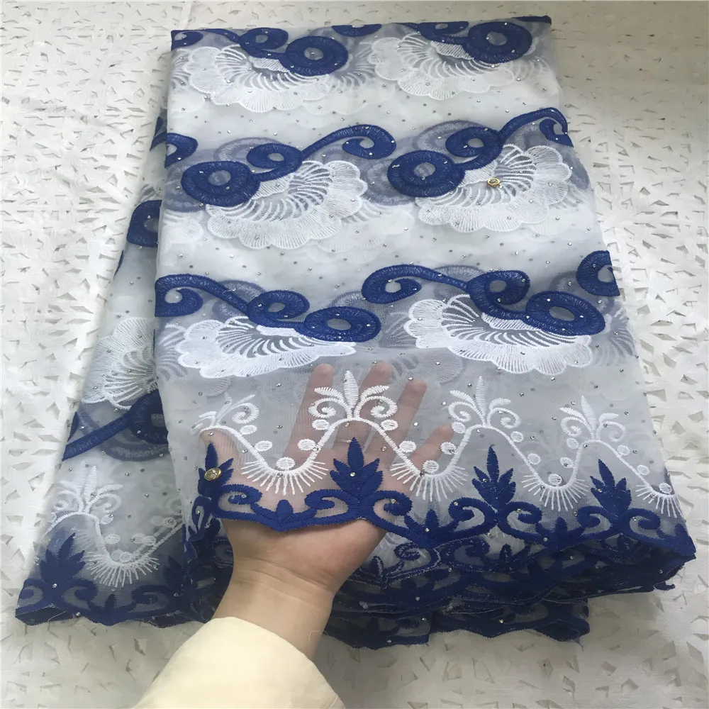 Белый цвет высокое качество последняя мода вышивка французское кружево оптовая