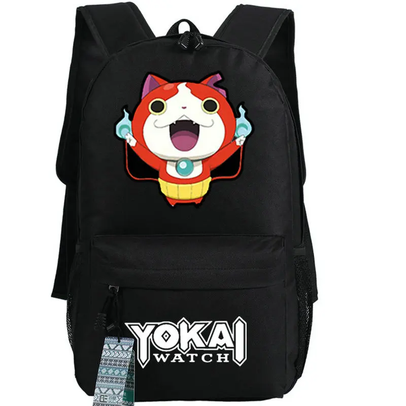 Jibanyan backpack Yokai watch daypack Yo kai schoolbag Cartoon rucksack Satchel school bag Outdoor day pack | Багаж и сумки