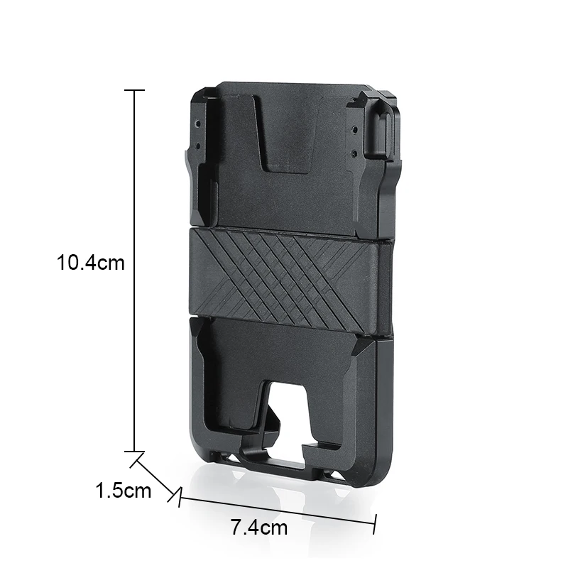 DIENQI Aviation Metal Men Card Wallet Business Holder Male Money Bag Thin Rfid Blocking Bank Credit Case pasjeshouder | Багаж и сумки