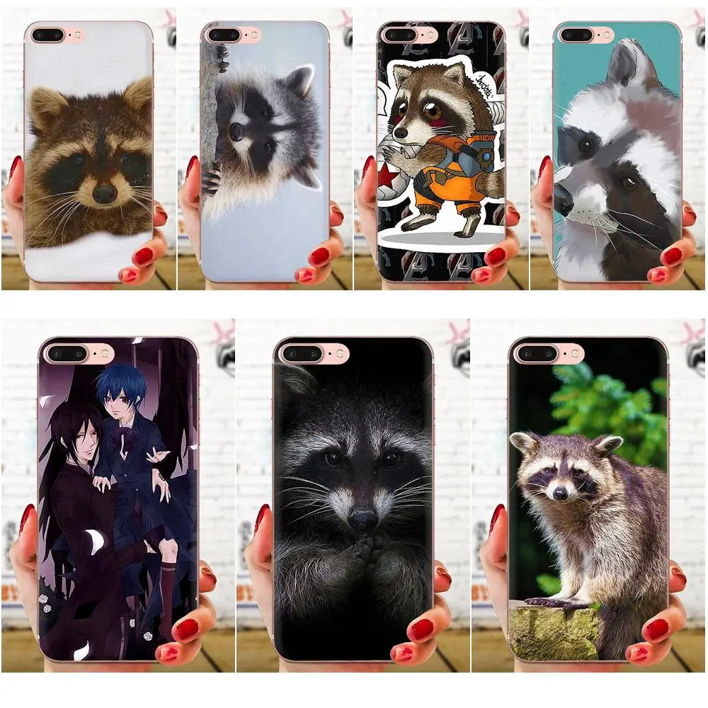 Animal Raccoon Art Coque Back Cases Shockproof For Galaxy J1 J2 J3 J330 J4 J5 J6 J7 J730 J8 2015 2016 2017 2018 mini Pro | Мобильные