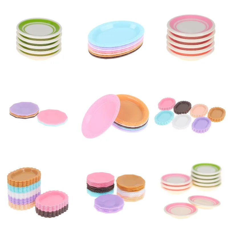 5 шт. мини-подносы для кукольного домика | Игрушки и хобби