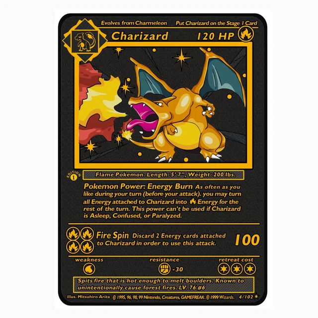 Покемон карточка Gengar держатель Гастли метка команда самодельная Боевая