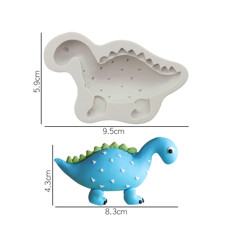 Силиконовые формы для торта в виде динозавра 8 форм | Дом и сад