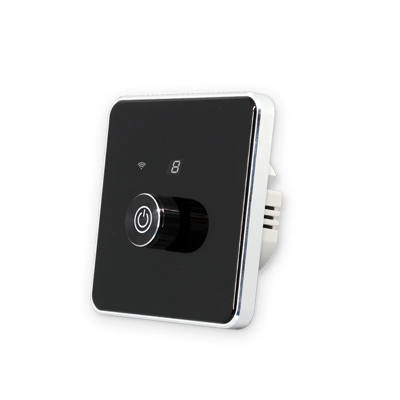 

Tuya Smart App Control LED Dimmer Button ZigBee Touch Dimming Panel Wall Switch 1Gang EU Standard Works With Alexa Google Home