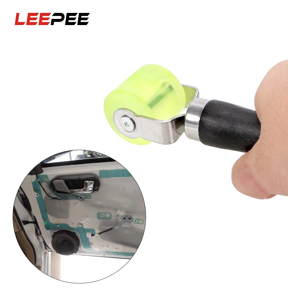 LEEPEE автомобильный резиновый ролик применение роликового колеса звукоподавитель