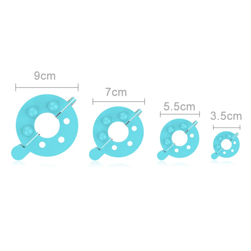 Хит продаж 8 шт. Набор для изготовления помпонов Вязаные изделия разные размеры