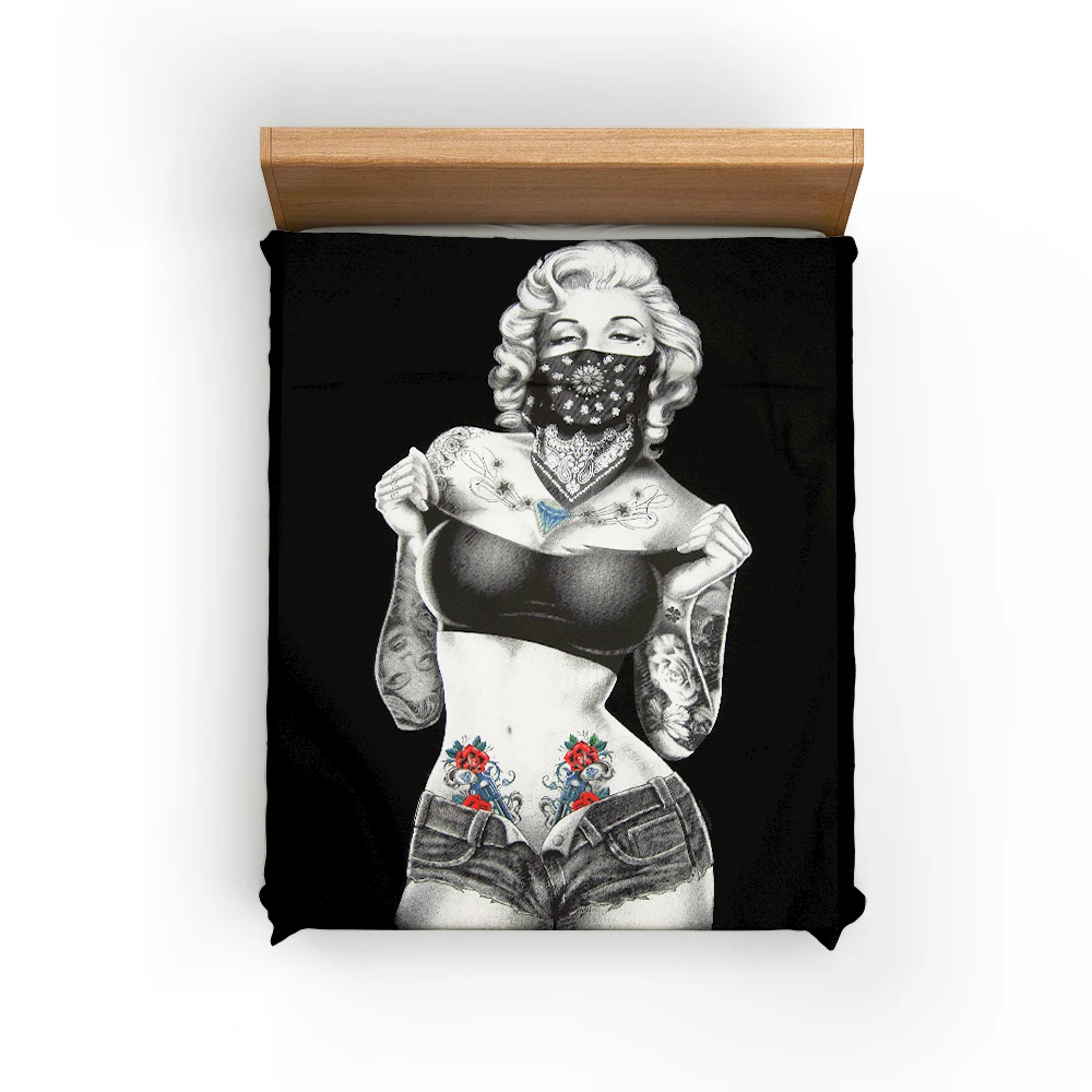 Сексуальный комплект постельного белья Монро пляжный Декор для спальни