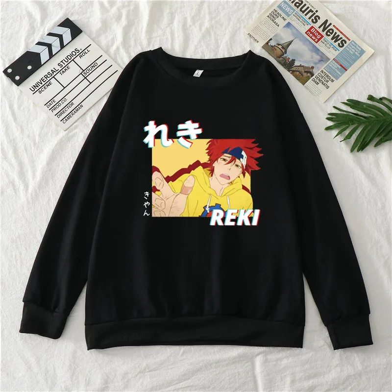 

New Anime SK8 REKI Men/Women Cotton Crew Neck Sweatshirt Casual Fashion Pullover Streetwear Unisex Harajuku Oversize Tee Top