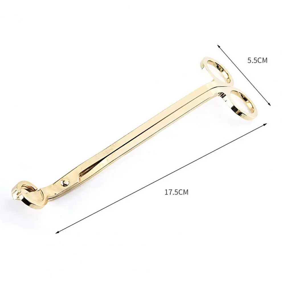 

Stainless Steel Aromatherapy Candle Core Trimmer Clipper Cutter Scissors Tool Luxury Candle Scissors Silver