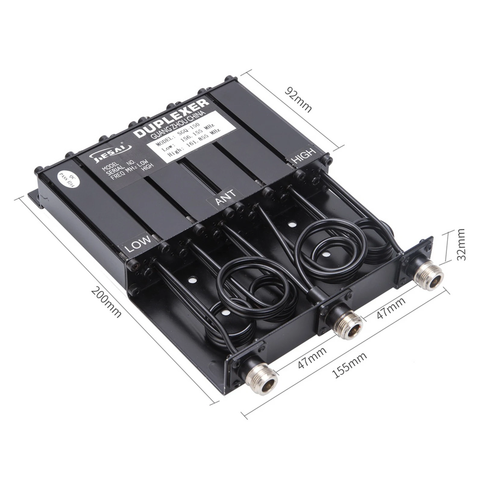

REXLIS VHF 136-174 МГц 25 Вт Duplexer с предустановленной частотой N мама Разъемы для DIY радио ретранслятор Duplexer
