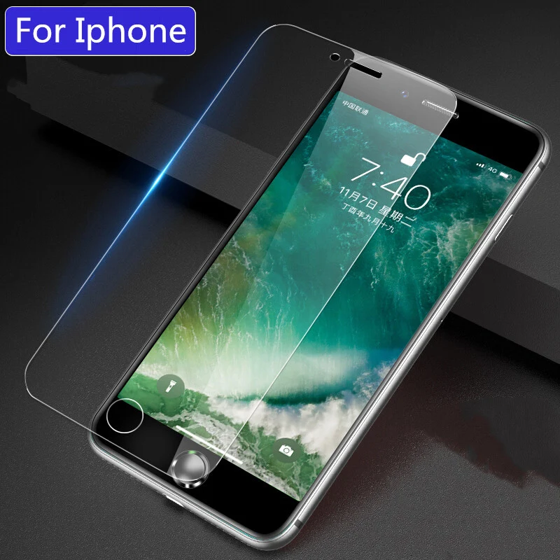 Для iPhone SE 2 стекло HD Небьющийся 3 Pack для 6 6S 7 8 Plus 11 Pro Max X Xs MAX Xr закаленное защитное
