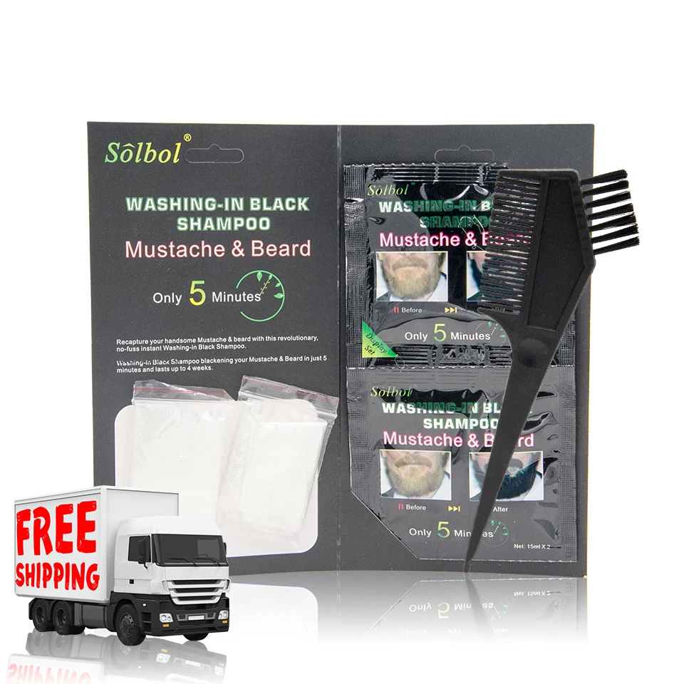 4 шт. расческа без аммиака краска для бороды крем волос шампунь побочных эффектов