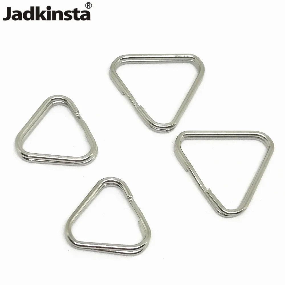 Jadkinsta 10 шт. 12 мм 15 ремешок для камеры из нержавеющей стали Пряжка треугольные