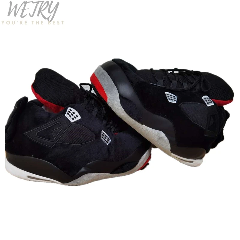 

Unisex Big Size 35-45 Winter Slippers Women Snug Sneakers Ladies Warm Home Slippers Men/Women Slippers House Floor Shoes Woman