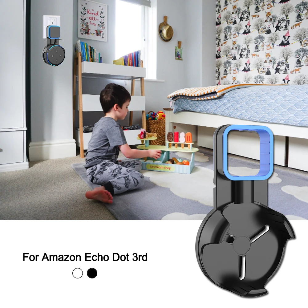 Настенное крепление для детской комнаты Amazon Echo Dot 3 го поколения компактная