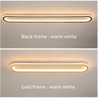 Светодиодный потолочный светильник, современный светильник для коридора, потолочный светильник для гостиной, столовой, спальни, внутреннее освещение, L120 см