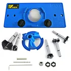 Направляющая для сверления Forstner, комплект из 5 насадок 15-35 мм, для столярных работ