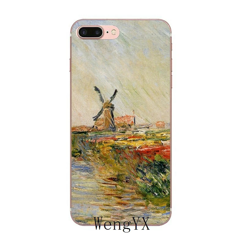 Чехол Monet Garden Lotus для iPhone 11 Pro XS Max XR X 8 7 6 6S Plus 5 5S SE силиконовый мягкий чехол - Цвет: Lotus-New-C-10