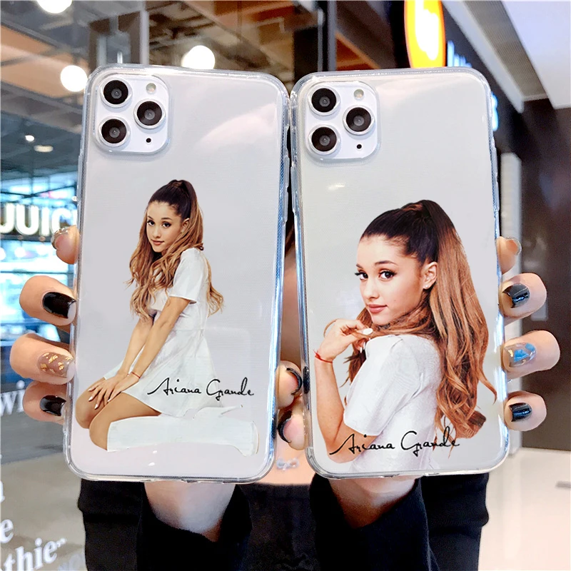 Для iPhone 11Pro Max Xr X чехол для телефона американская Сексуальная певица Ариана