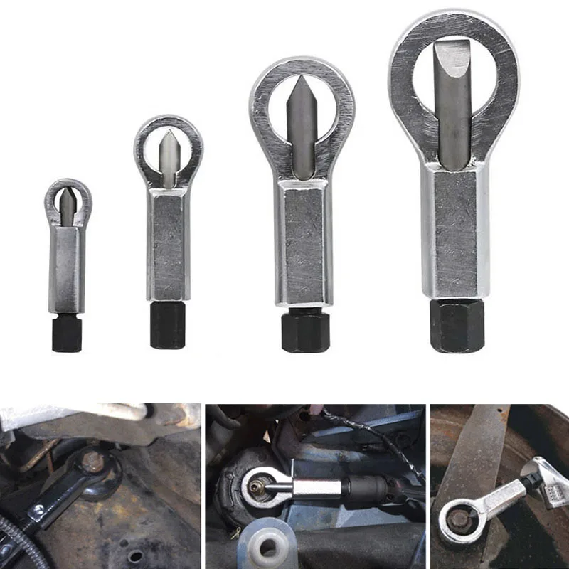 

Damaged Rusty Nut Splitter Spanner Cracker Separator Bolt Nut Extractor Remove Cutter Tool Manual Pressure Tool Wrench Hex