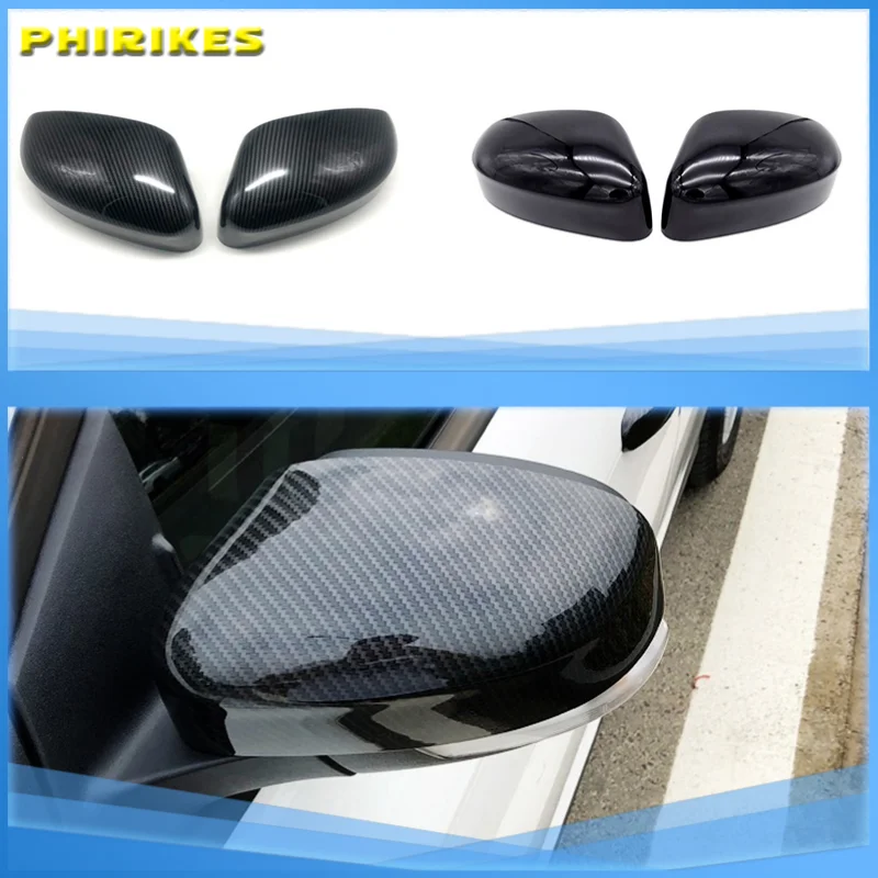

Carbon Fiber Bright black Side Rearview Mirror Cover For Ford Focus MK2 MK3 2008 2009 2010 2011 2012 2013 2014 2015 2016 2017