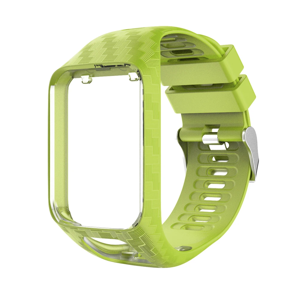 Новые силиконовые сменные наручные часы ремешок для TomTom Runner 2 3 Spark 3 gps спортивные часы ремешок для Tom 2 3 серии