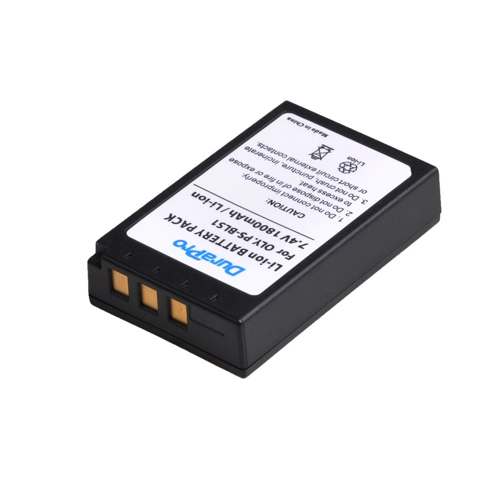 DuraPro 4x1800mAH PS-BLS1 PSBLS1 Аккумулятор для фотоаппарата Olympus | Электроника