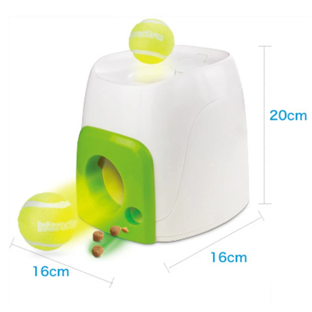 

Dog Pet Toys Tennis Launcher Automatic Throwing Machine Ultimate Throwing Toy Launching Fetching Balls Dog Training Tool