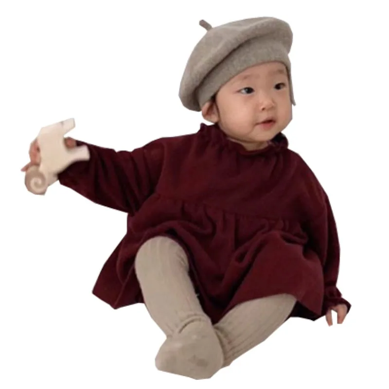 

Girl clothes baby jackets triangle one-piece romper lamb fleece thickening warm winter Korean version of Beibei quality clothing