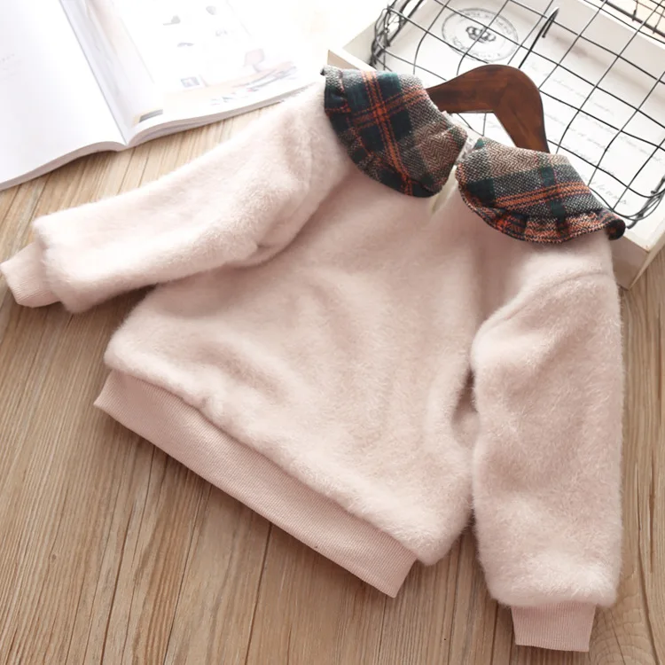 Г., лидер продаж, новое платье для малышей vestido infantil Qiu Dong/Одежда для девочек Maomao, клетчатое школьное платье в западном стиле, теплое ветро