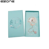ezone 1pc metal bookmark crane art bookmark exquisite tassel pendant teachers day mothers day gift school office supply