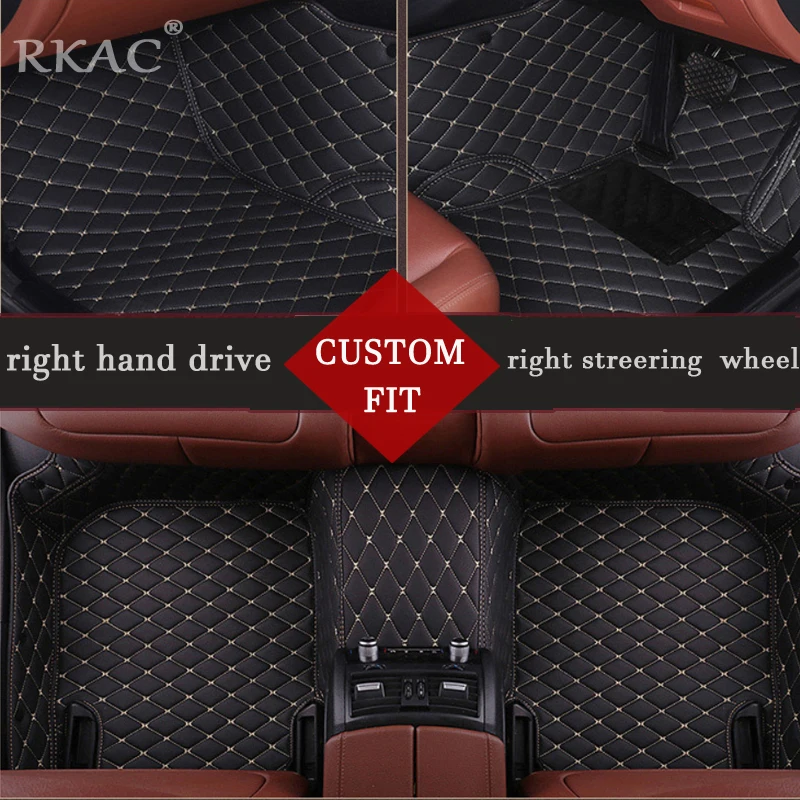 

High quality mats! Custom special floor mats for Right Hand Drive Jeep Renegade- 2019-2016 waterproof carpets,Free shipping