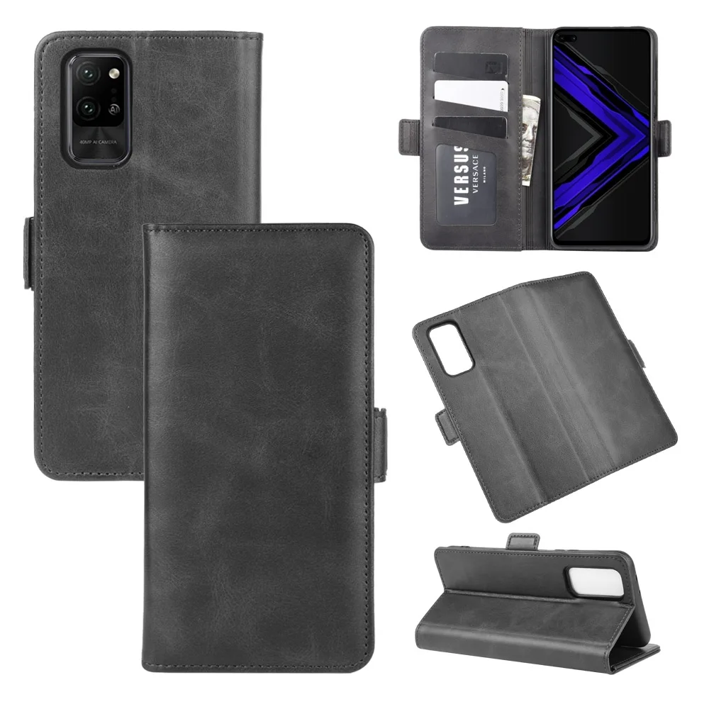 

Case For Huawei Honor Play 4 Pro Leather Wallet Flip Cover Vintage Magnet Phone Case For Honor Play 4 Pro Coque