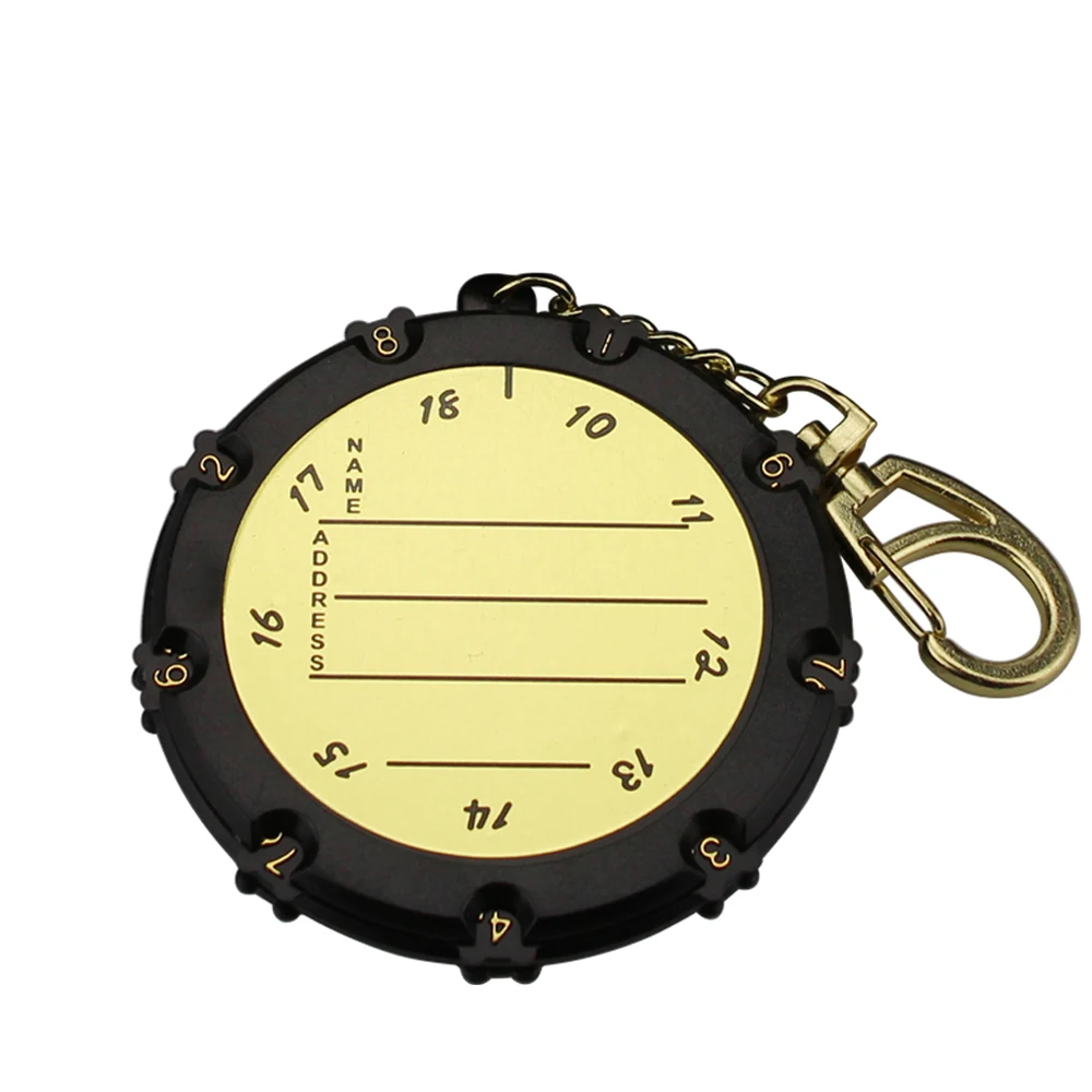 1 шт. двухсторонний счетчик для гольфа 18 отверстий | Спорт и развлечения