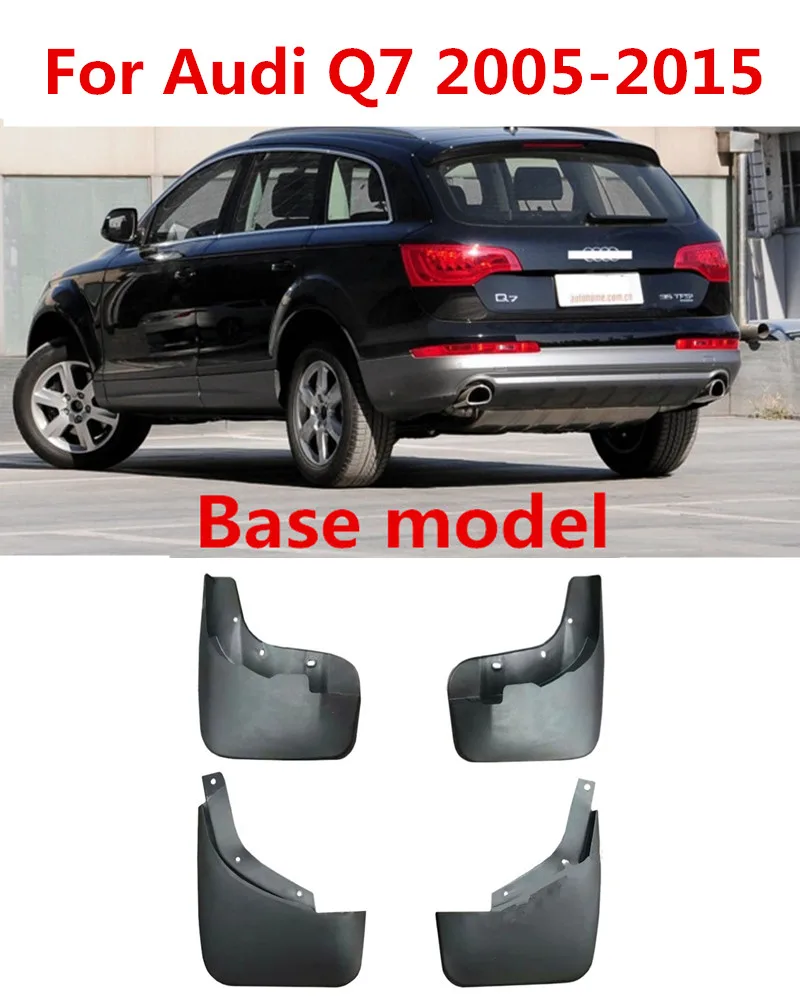 Audi Q7 2008-2015 Автомобильные Брызговики для Audi Q7 2005- Брызговики крыло брызговиков - Цвет: Audi Q7 2008-2015