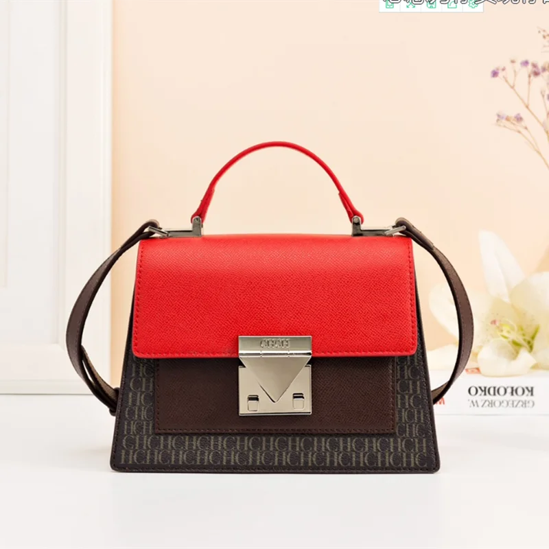 

100% Genuine Leather Flap Bag for Women Luxury Brand Designer Purses and Handbags Ladies Single Shoulder Messenger Bags Satchels