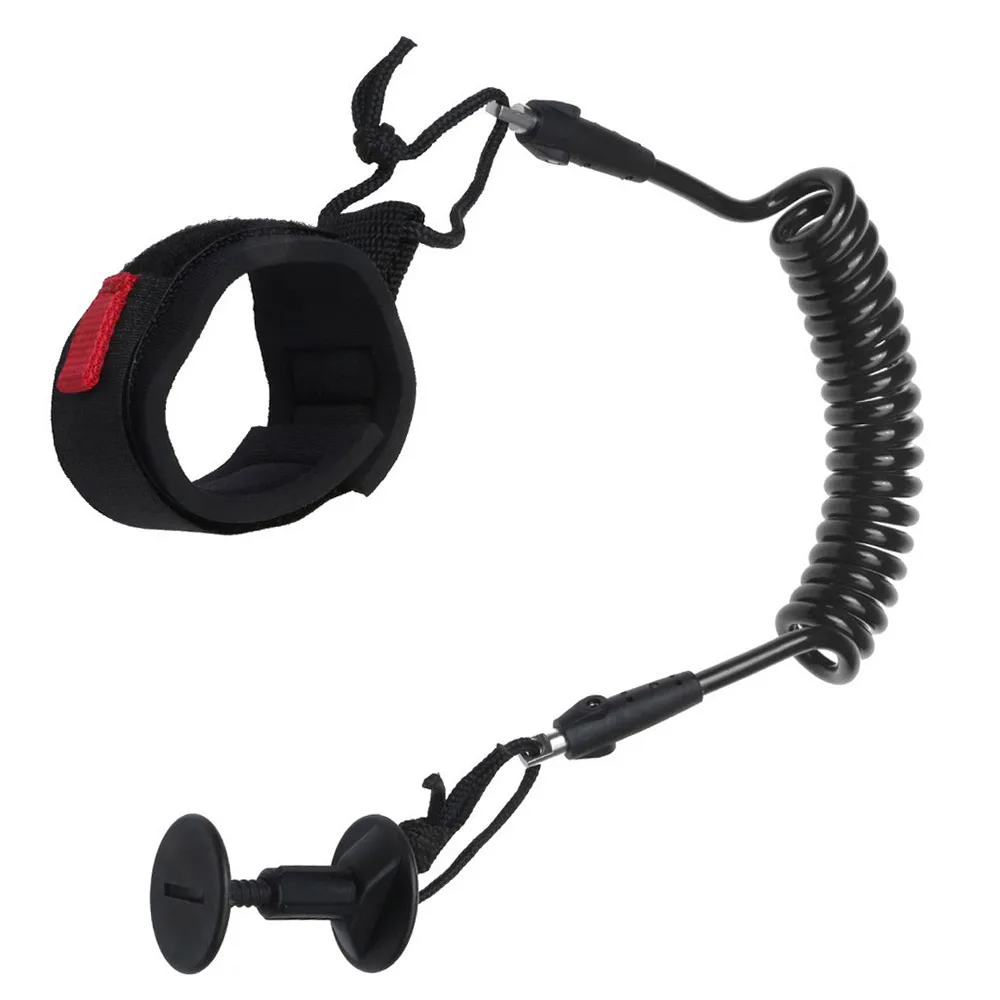 

Outdoor Body Board Leash Hand Rope Coiled Tether & Comfortable Cuff Suitable for All Wrist or Bicep Size