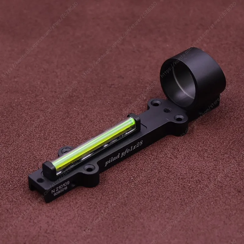 Голографический оптический волоконный прицел Shotgun Rib Rail 1x28 Red Dot|scope rail|rail scopesight rail |