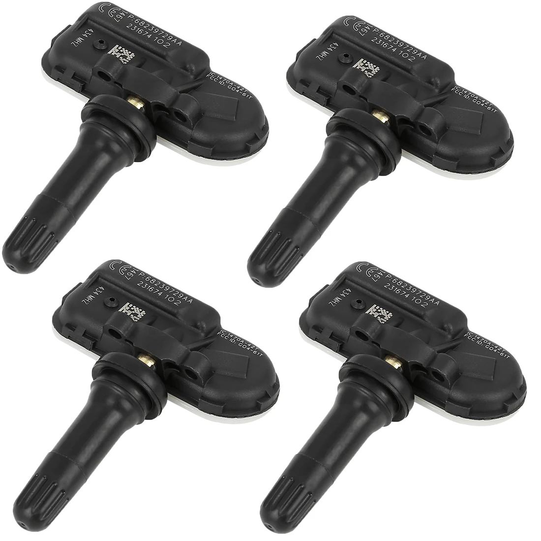 Датчик давления в шинах uxcell, датчик давления в шинах 68186572AA 68239729AA 68239729AB 68249201AA для Ram 1500 2500 3500 2014-2018